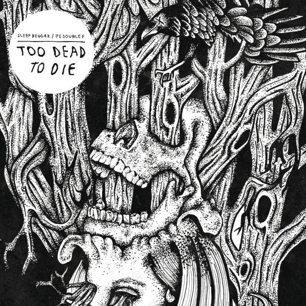 Sleep Beggar / JE Double F : Too Dead To Die (7", Ltd, Red)