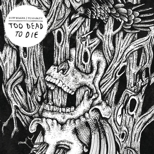 Sleep Beggar / JE Double F : Too Dead To Die (7", Ltd, Red)