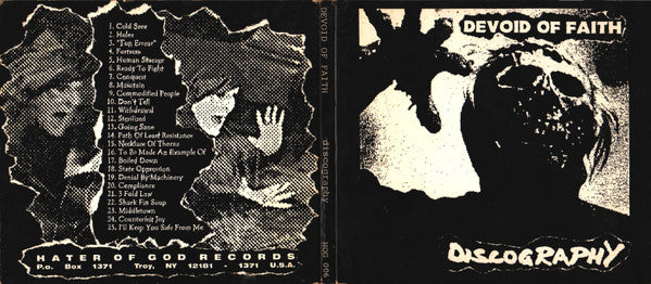 Devoid Of Faith : Discography (CD, Album, Comp)
