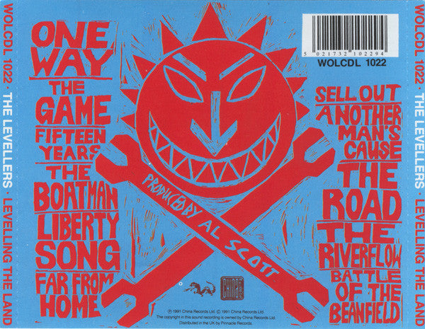 Levellers* : Levelling The Land (CD, Album, RE)