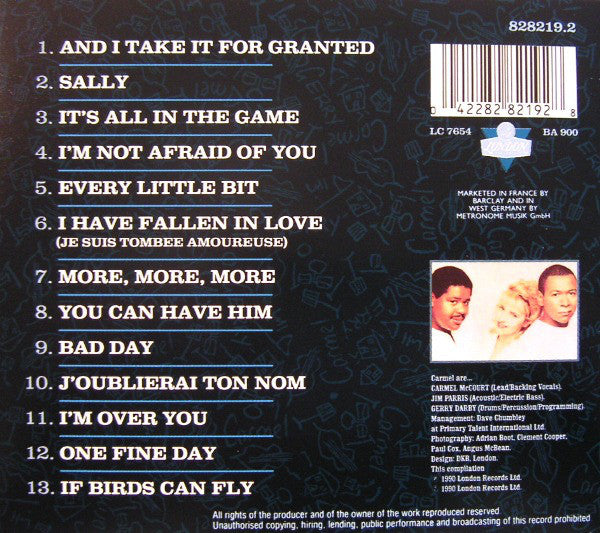 Carmel (2) : Collected (CD, Comp, RE)