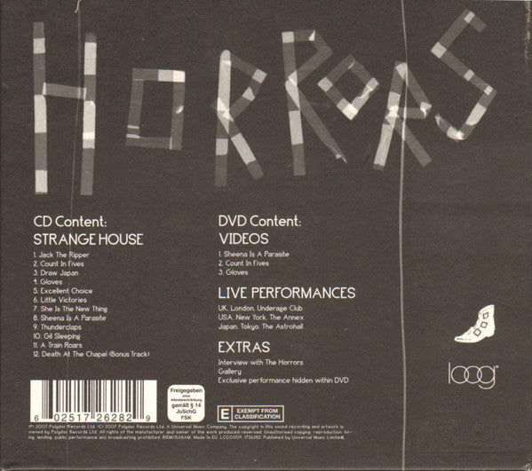 The Horrors : Strange House (CD, Album + DVD, PAL + Ltd)