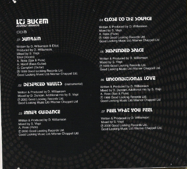 LTJ Bukem : Journey Inwards (2xCD, Album)
