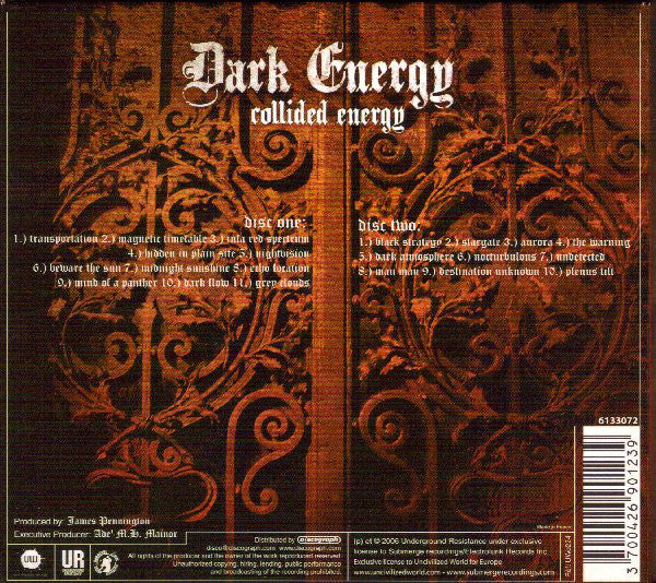 James Pennington Presents Dark Energy : Collided Energy (2xCD, Comp)