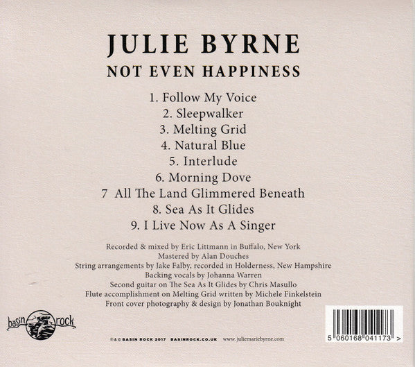 Julie Byrne : Not Even Happiness (CD, Album)