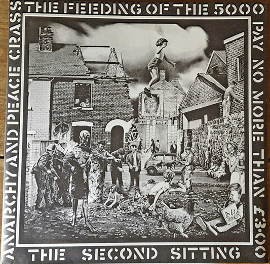 Crass : The Feeding Of The 5000 (The Second Sitting) (12", Album, RE, RP)