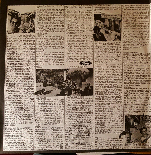 Crass : The Feeding Of The 5000 (The Second Sitting) (12", Album, RE, RP)