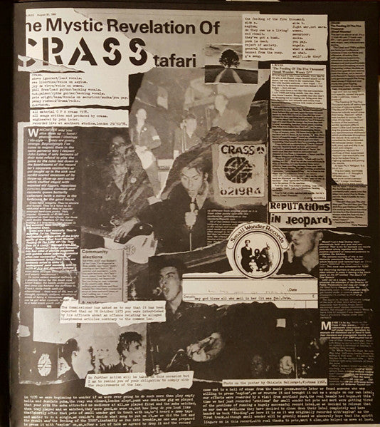 Crass : The Feeding Of The 5000 (The Second Sitting) (12", Album, RE, RP)