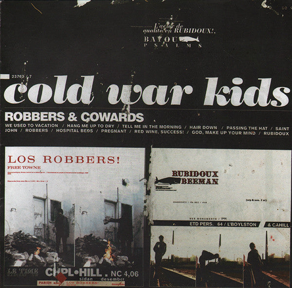 Cold War Kids : Robbers & Cowards (CD, Album)