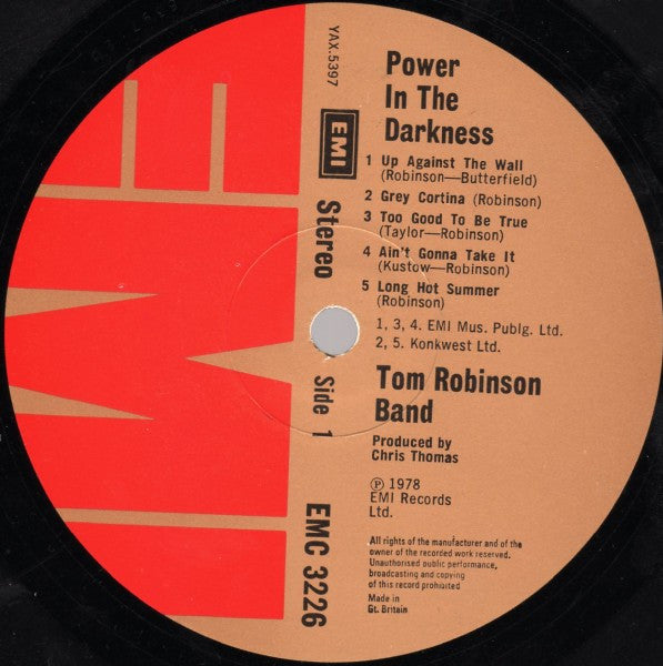 TRB* : Power In The Darkness (LP, Album)
