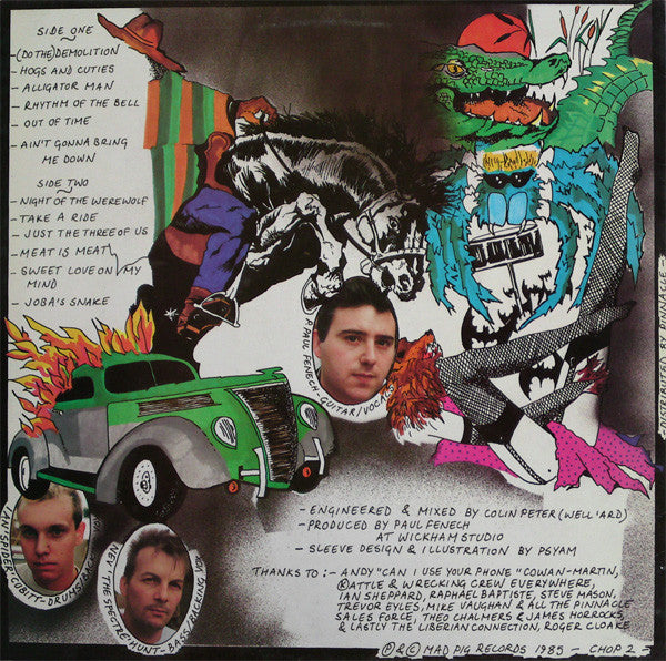 The Meteors (2) : Monkey's Breath (LP, Album)