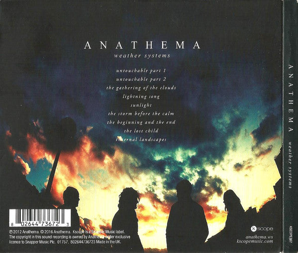 Anathema : Weather Systems (CD, Album, RE, Dig)