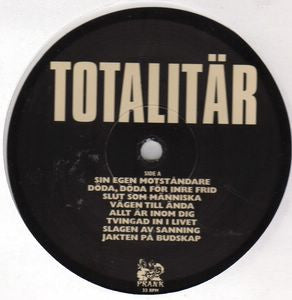 Totalitär : Sin Egen Motståndare (LP, Album, Ltd, RE, RM, Whi)