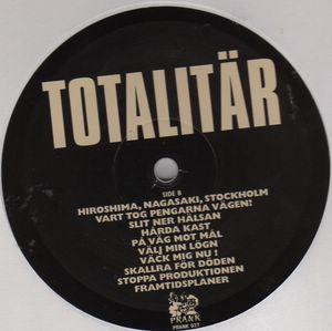 Totalitär : Sin Egen Motståndare (LP, Album, Ltd, RE, RM, Whi)