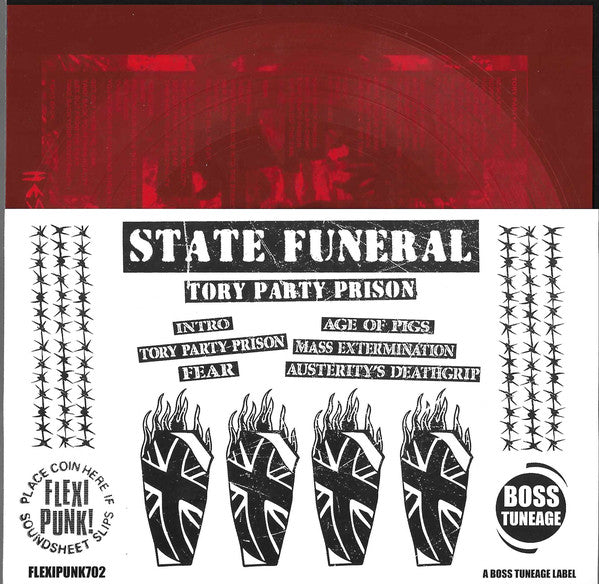 State Funeral (2) : Tory Party Prison (Flexi, 7", EP)