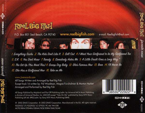 Reel Big Fish : Favorite Noise (CD, Comp)