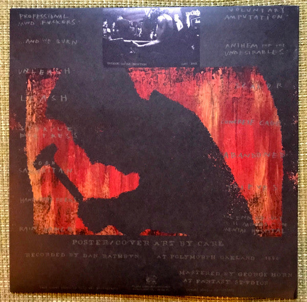 His Hero Is Gone : Fifteen Counts Of Arson (12", Album, RE)