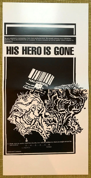 His Hero Is Gone : Fifteen Counts Of Arson (12", Album, RE)