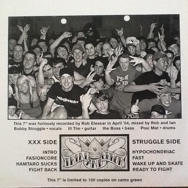 My X Struggle* : Demo (7", Ltd, W/Lbl, Gre)