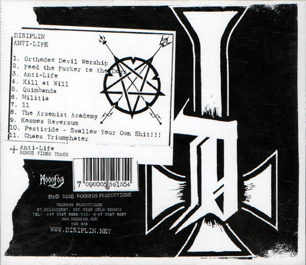 Disiplin : Anti-Life (CD, Album, Enh)