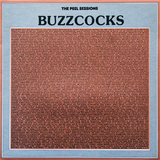 Buzzcocks : The Peel Sessions (12", Single, Ltd)