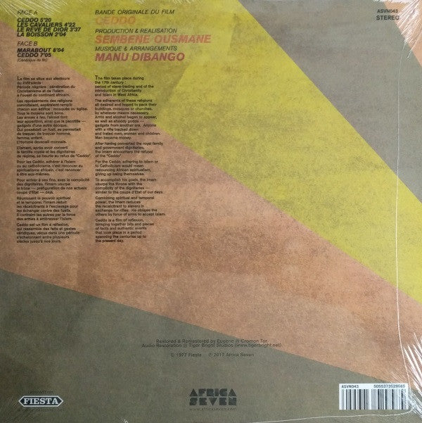 Manu Dibango : Ceddo (Bande Originale Du Film) (LP, RE, RM)