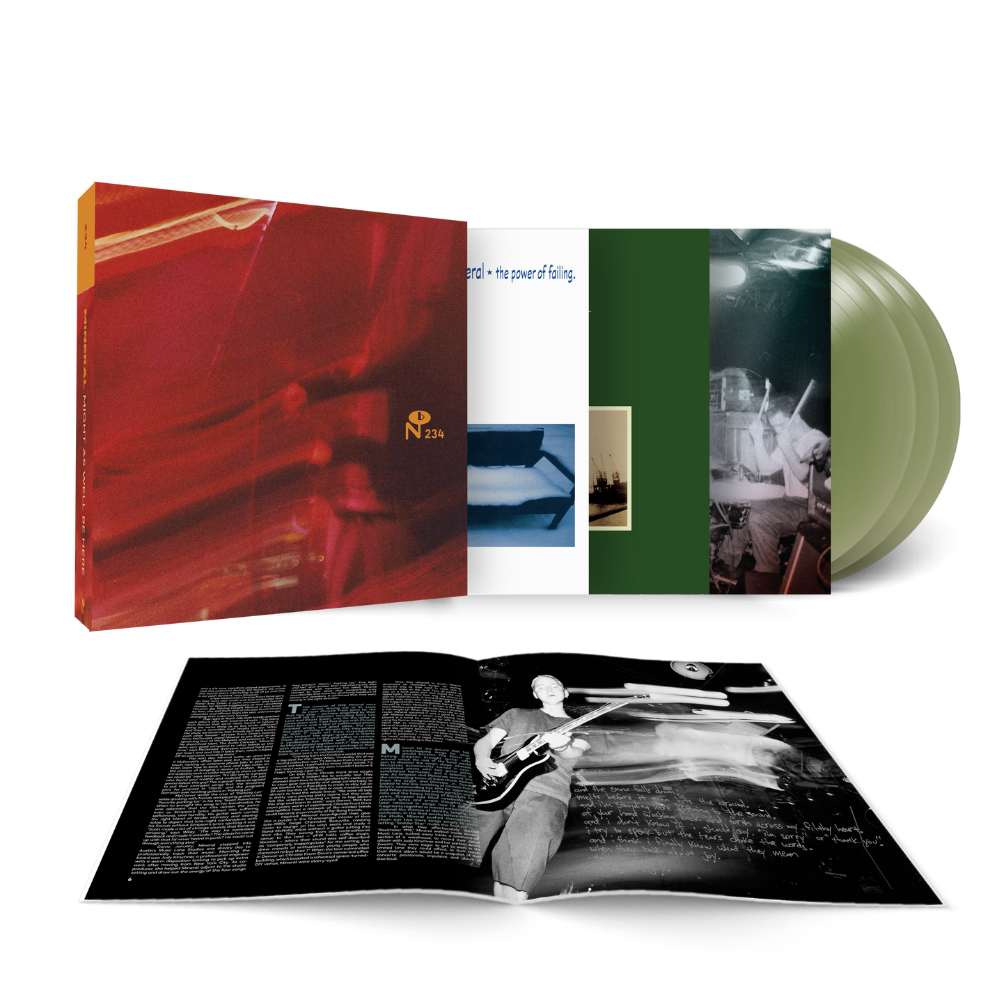 Mineral - Might As Well Be Here 3xLP Box Set