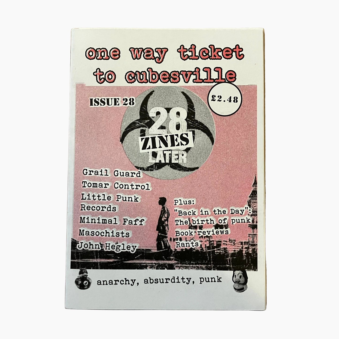 One Way Ticket To Cubesville ZINE