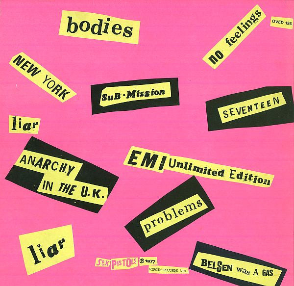 Sex Pistols : Never Mind The Bollocks Here's The Sex Pistols (LP, Album, M/Print, RE)