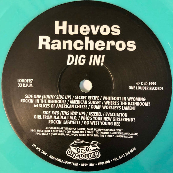 Huevos Rancheros : Dig In! (LP, Album, Gre)