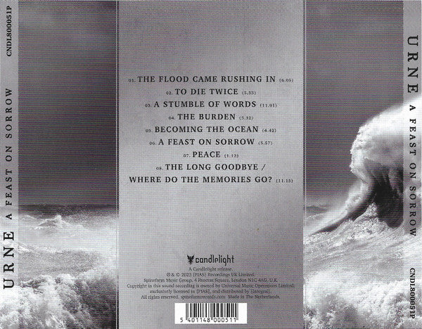 Urne : A Feast On Sorrow (CD, Album)