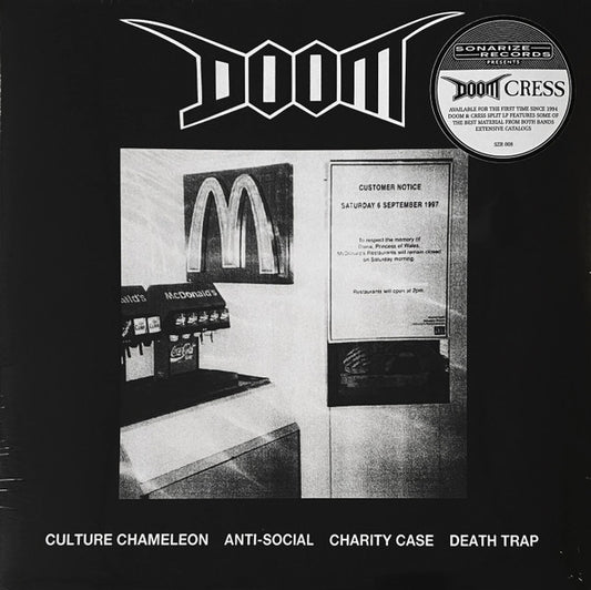 Doom / Cress - Split LP