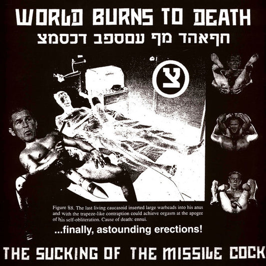 World Burns To Death - The Sucking Of The Missile Cock LP