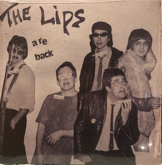 The Lips Are Back - s/t 7"