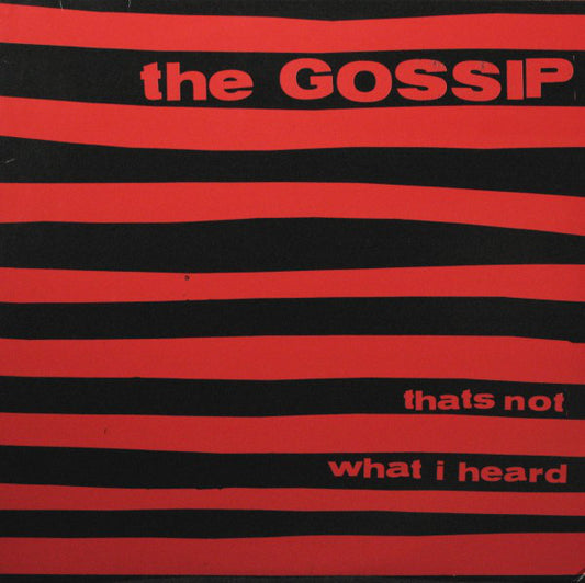 The Gossip - That's Not What I Heard LP