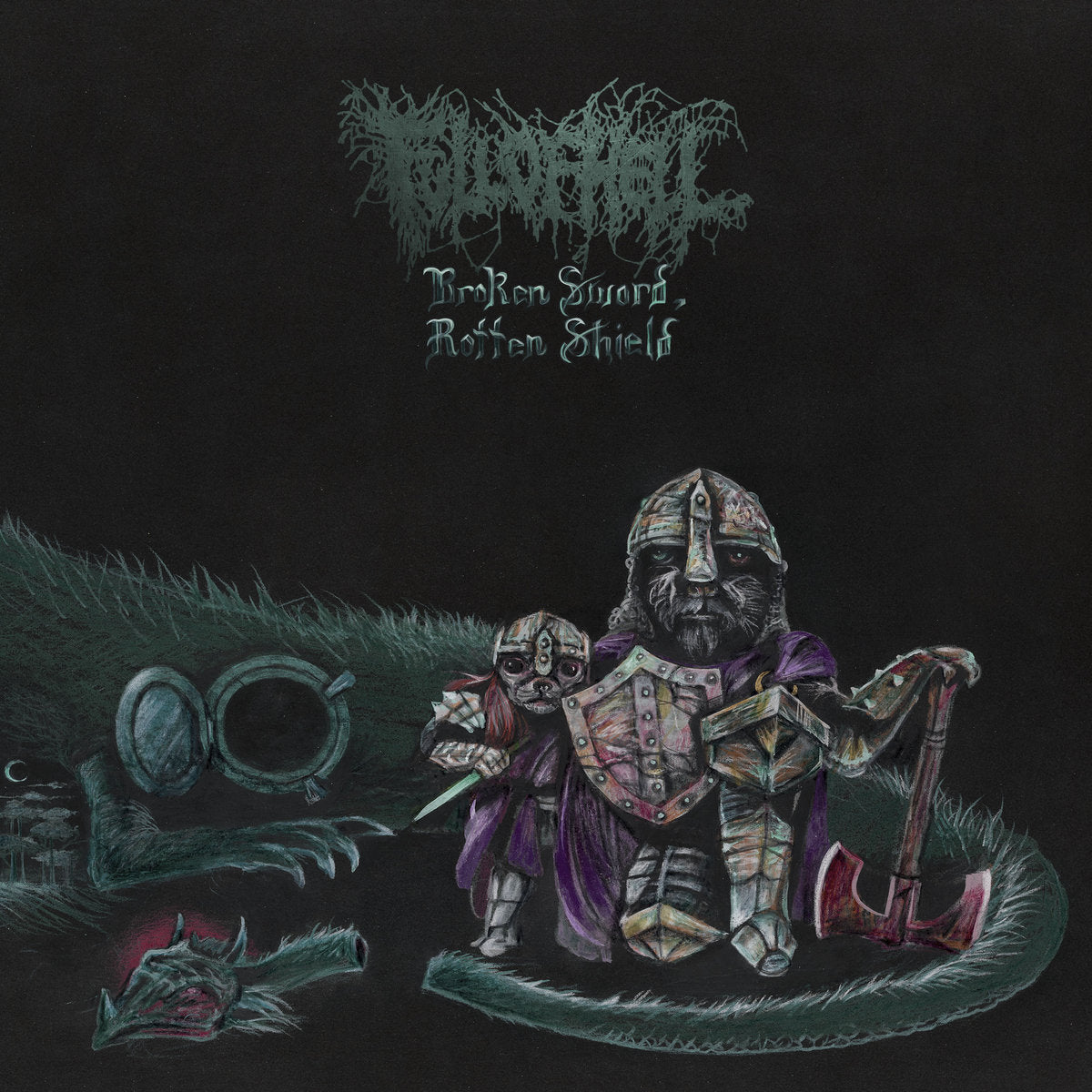Full Of Hell - Broken Sword, Rotten Shield 10"
- Vinyl - Closed Casket Activities