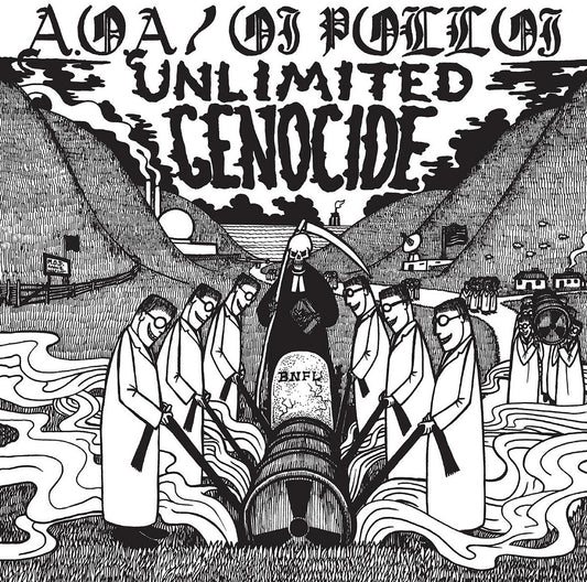 AOA / Oi Polloi - Unlimited Genocide LP
