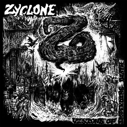 Zyclone - Visions Of Impending Death 7"
