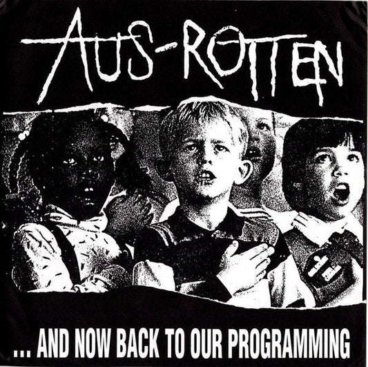 Aus Rotten - ...And Now Back To Our Programming LP - Vinyl - Profane Existence