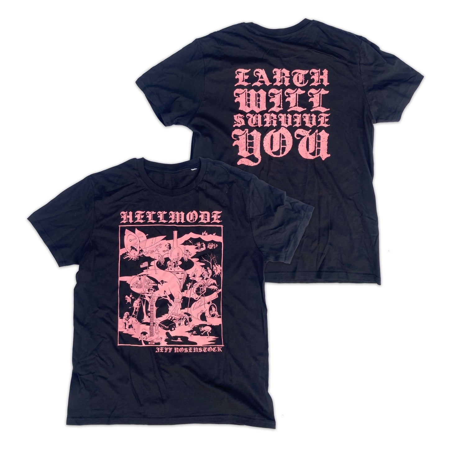 Jeff Rosenstock - Hellmode Shirt (black) - Merch - Jeff Rosenstock