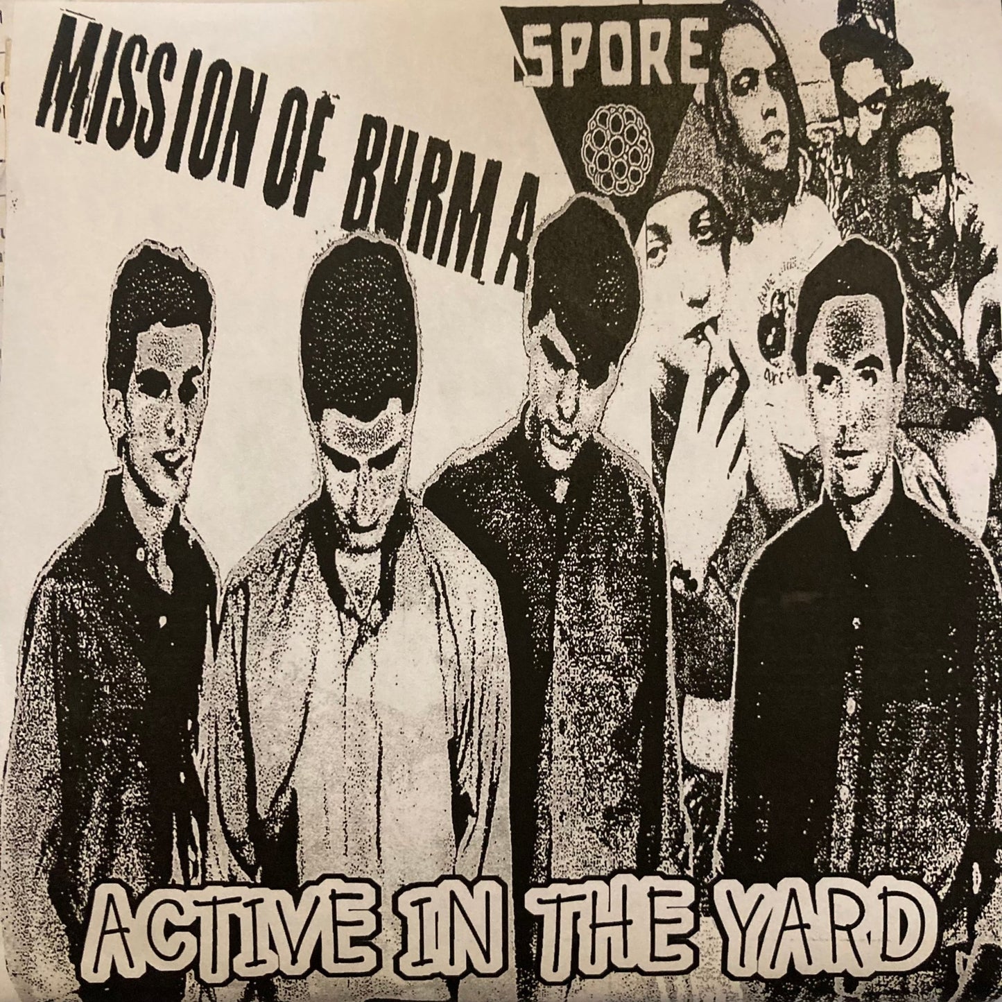 Mission Of Burma / Spore - Active In The Yard 7" - Vinyl - Taang!