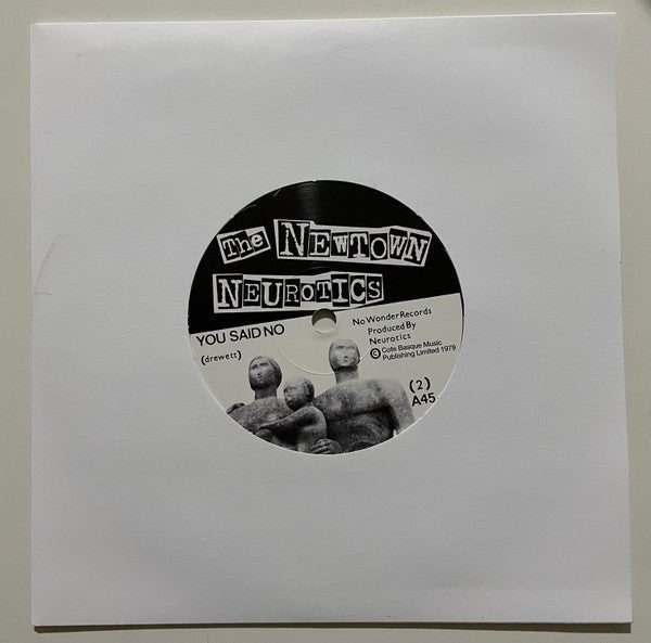 Newtown Neurotics - Hypocrite/You Said No 7" - Vinyl - Feral Ward