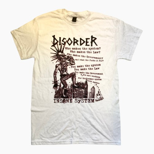 Disorder - Insane System T-shirt