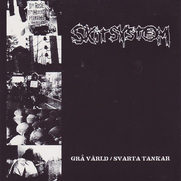 Skitsystem – Gra Varld / Svarta Tankar LP - Vinyl - Havoc