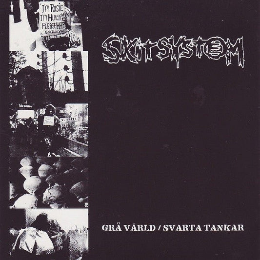 Skitsystem – Gra Varld / Svarta Tankar LP - Vinyl - Havoc