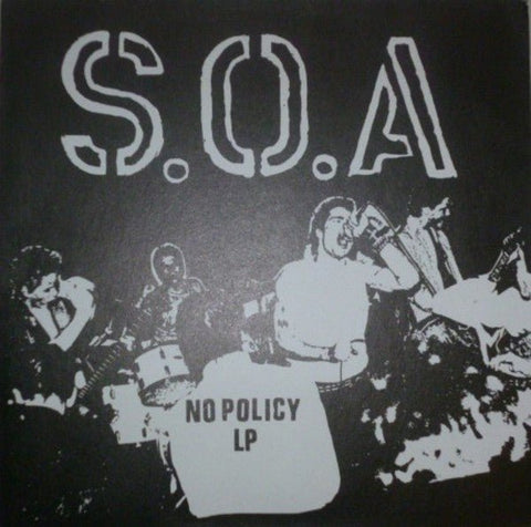 S.O.A. - No Policy: Discography LP - Vinyl - Born To Kill