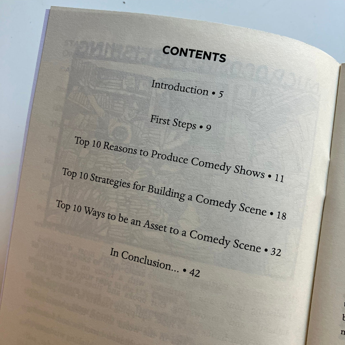 Comedy Back Building Stand Up and Laugh: Build a Comedy Scene, Produce Your Own Shows, and ...