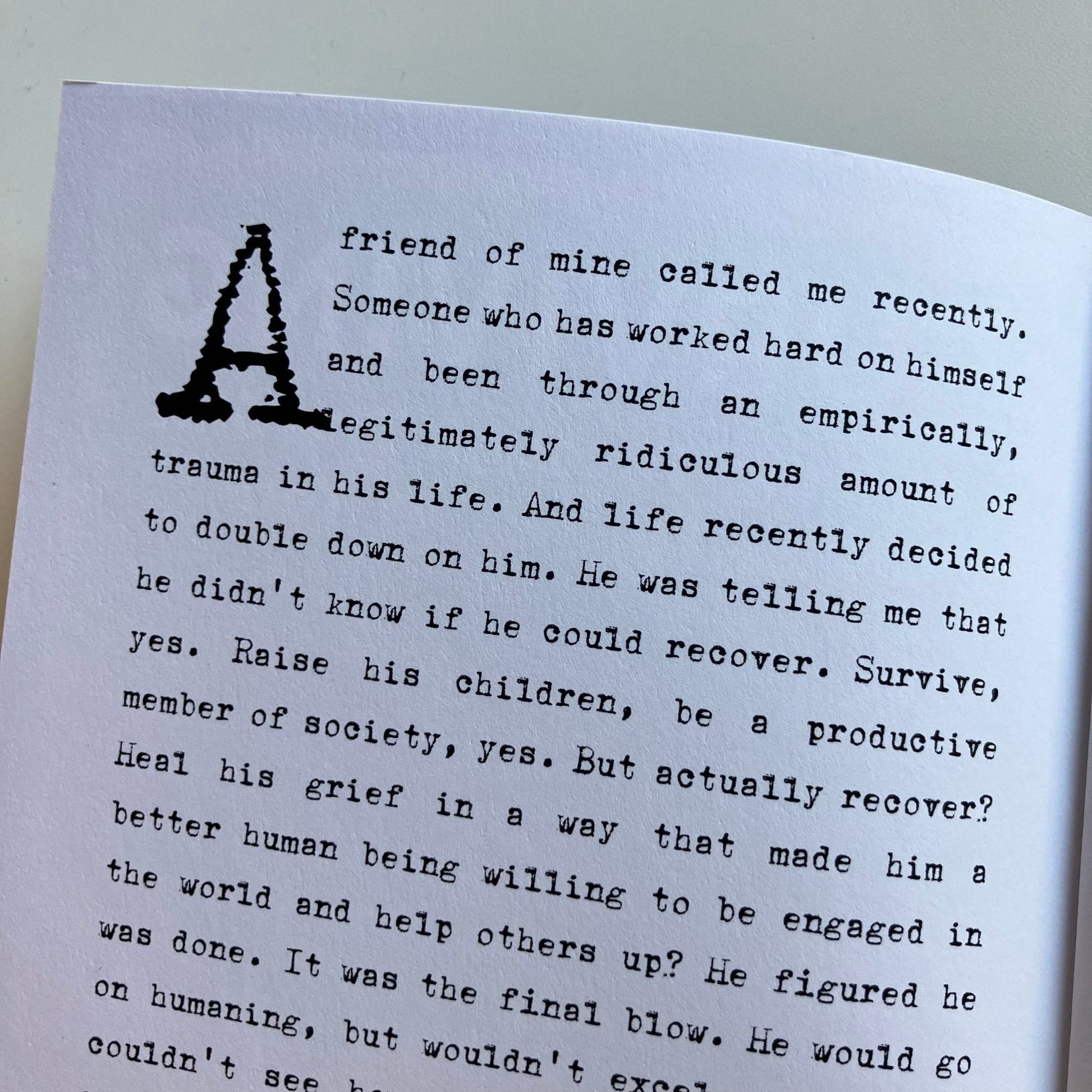 Surviving: Getting Through the Shit Life Throws at You - Zine - Microcosm