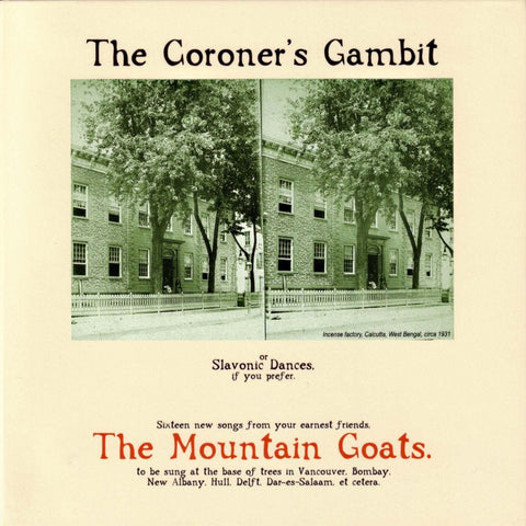 The Mountain Goats - The Coroner's Gambit LP - Vinyl - Merge