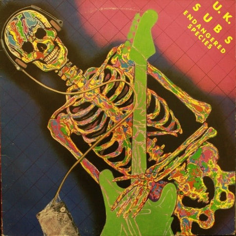 UK Subs - Endangered Species LP - Vinyl - Radiation